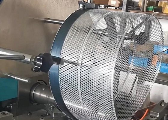 80-450mm Luftfilter PLJY109-500, der Maschine HDAF herstellt, erweiterte Mesh Spiral Coiling