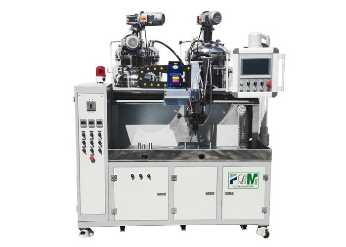 Doppelt-Station PU-Kleber-Einspritzungs-Drehmaschine 380V 50Hz faltende Maschinen-PLM-PU-2